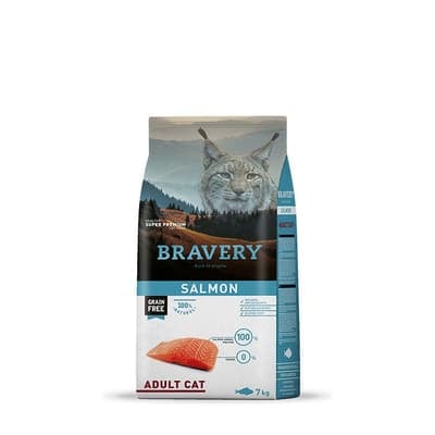 BRAVERY SALMON ADULT CAT 7 KG